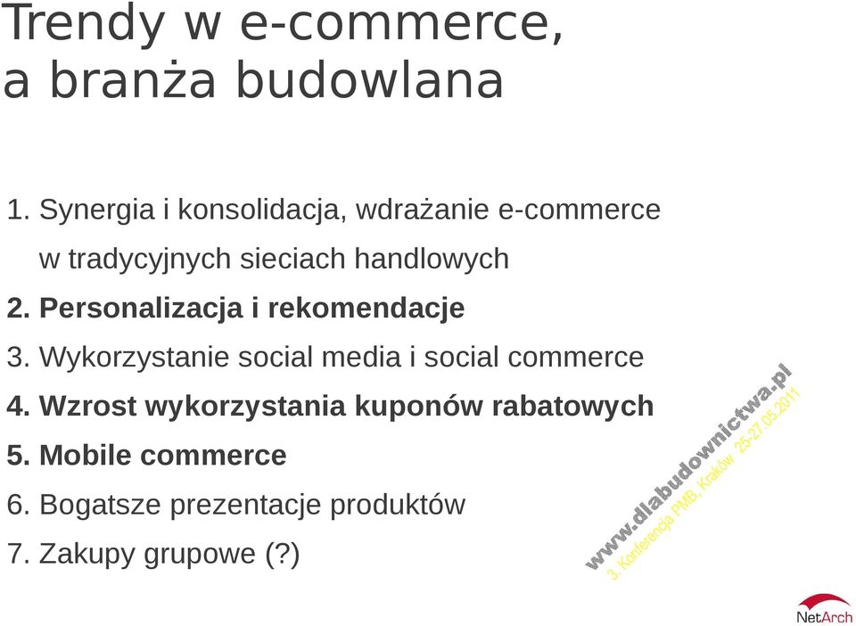 2. Personalizacja i rekomendacje 3.