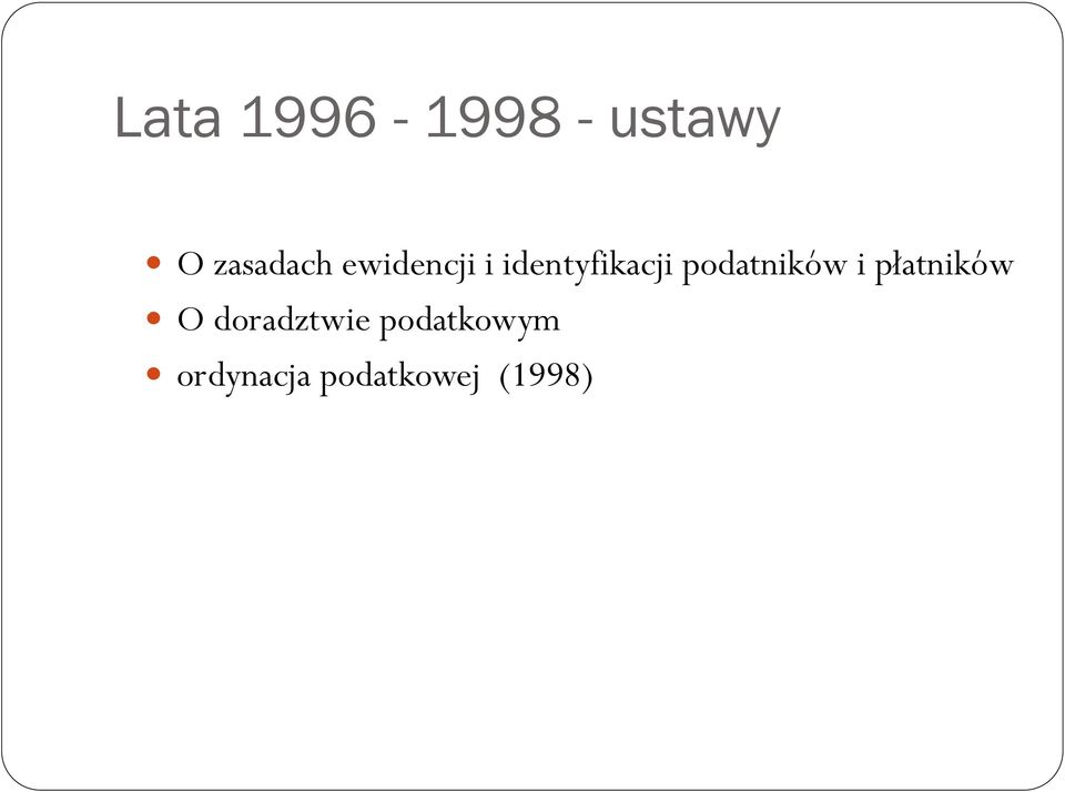 identyfikacji podatników i