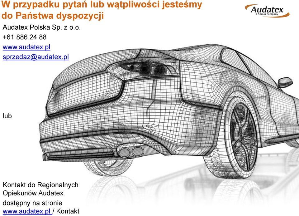 audatex.pl sprzedaz@audatex.