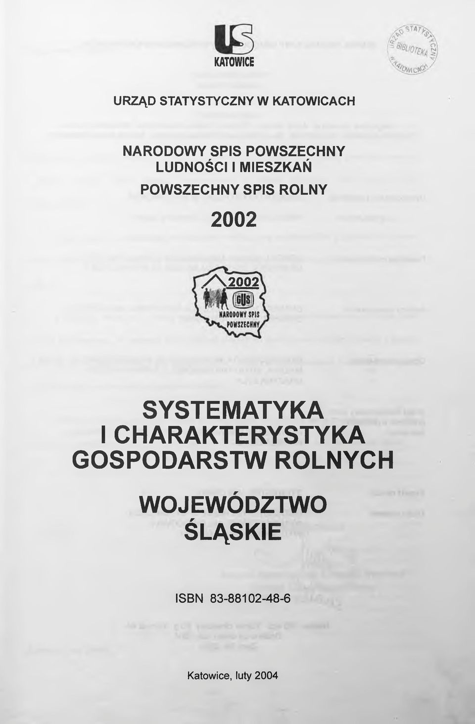 y \2 0 0 2 SYSTEMATYKA I CHARAKTERYSTYKA GOSPODARSTW