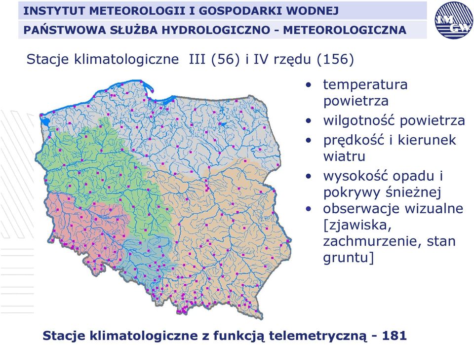kierunek wiatru wysokość opadu i pokrywy śnieżnej obserwacje wizualne
