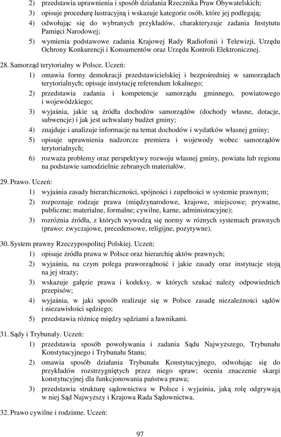 28. Samorząd terytorialny w Polsce.