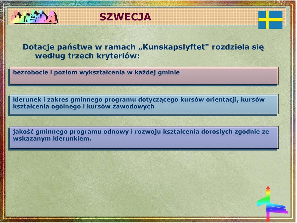dotyczącego kursów kursów orientacji, kursów kursów kształcenia ogólnego i i kursów kursów zawodowych