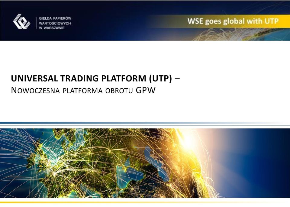 PLATFORM (UTP)