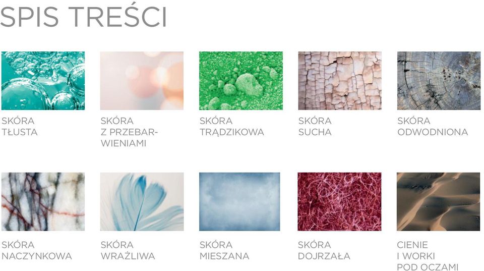 ODWODNIONA SKÓRA NACZYNKOWA SKÓRA WRAŻLIWA