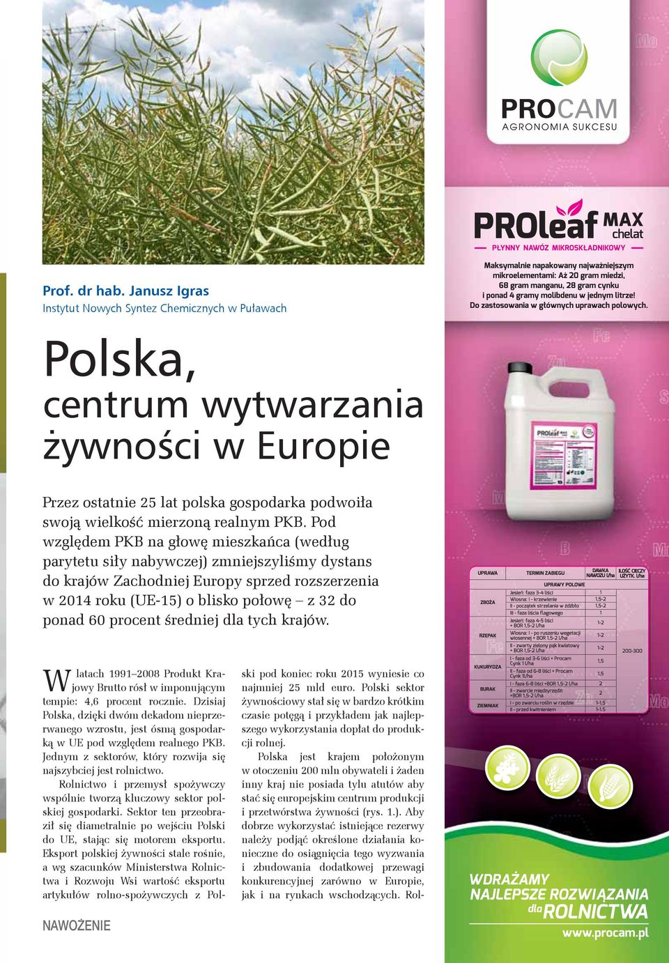 Pod względem PKB na głowę mieszkańca (według parytetu siły nabywczej) zmniejszyliśmy dystans do krajów Zachodniej Europy sprzed rozszerzenia w 2014 roku (UE-15) o blisko połowę z 32 do ponad 60