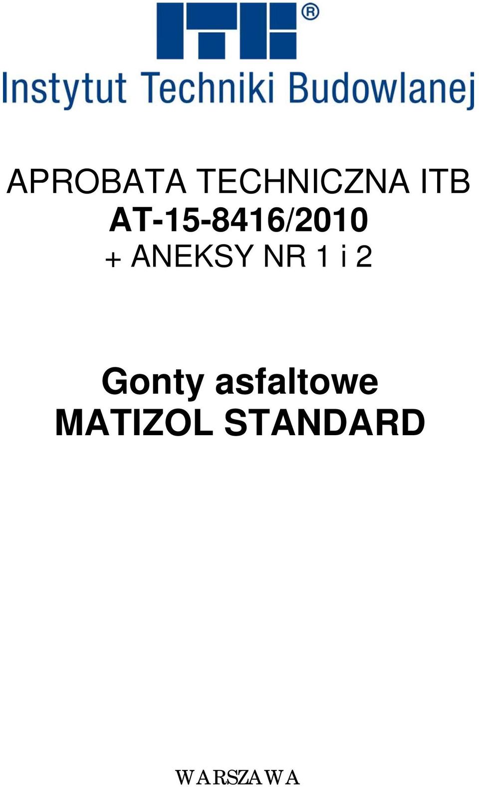 NR 1 i 2 Gonty asfaltowe