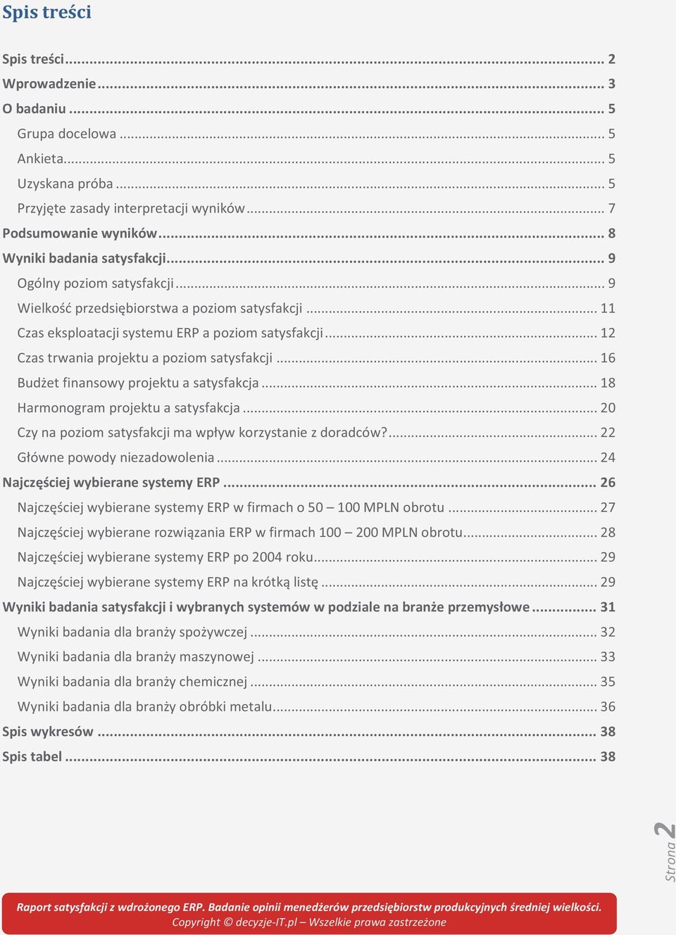 .. 12 Czas trwania projektu a poziom satysfakcji... 16 Budżet finansowy projektu a satysfakcja... 18 Harmonogram projektu a satysfakcja... 20 Czy na poziom satysfakcji ma wpływ korzystanie z doradców?