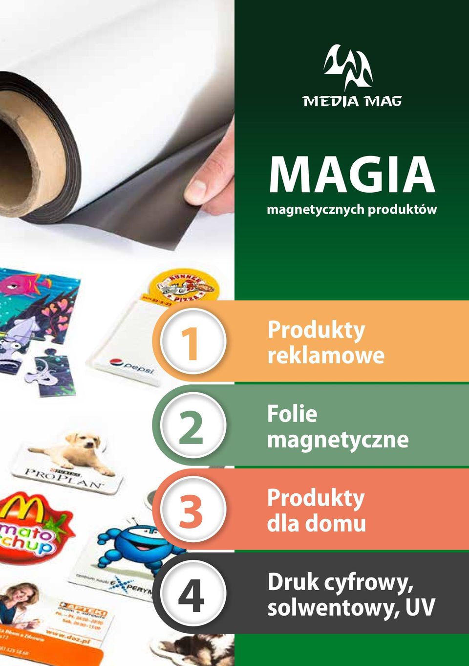 Folie magnetyczne Produkty dla