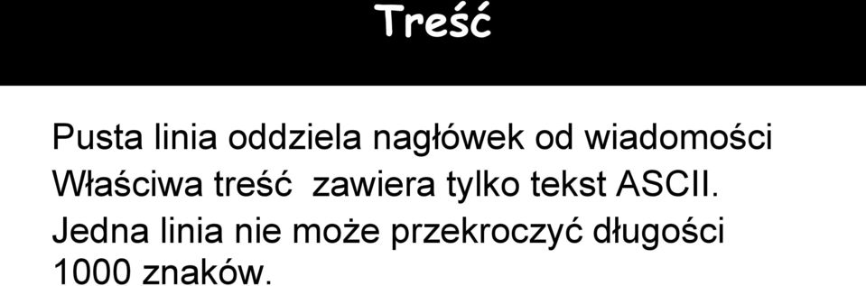 tylko tekst ASCII.