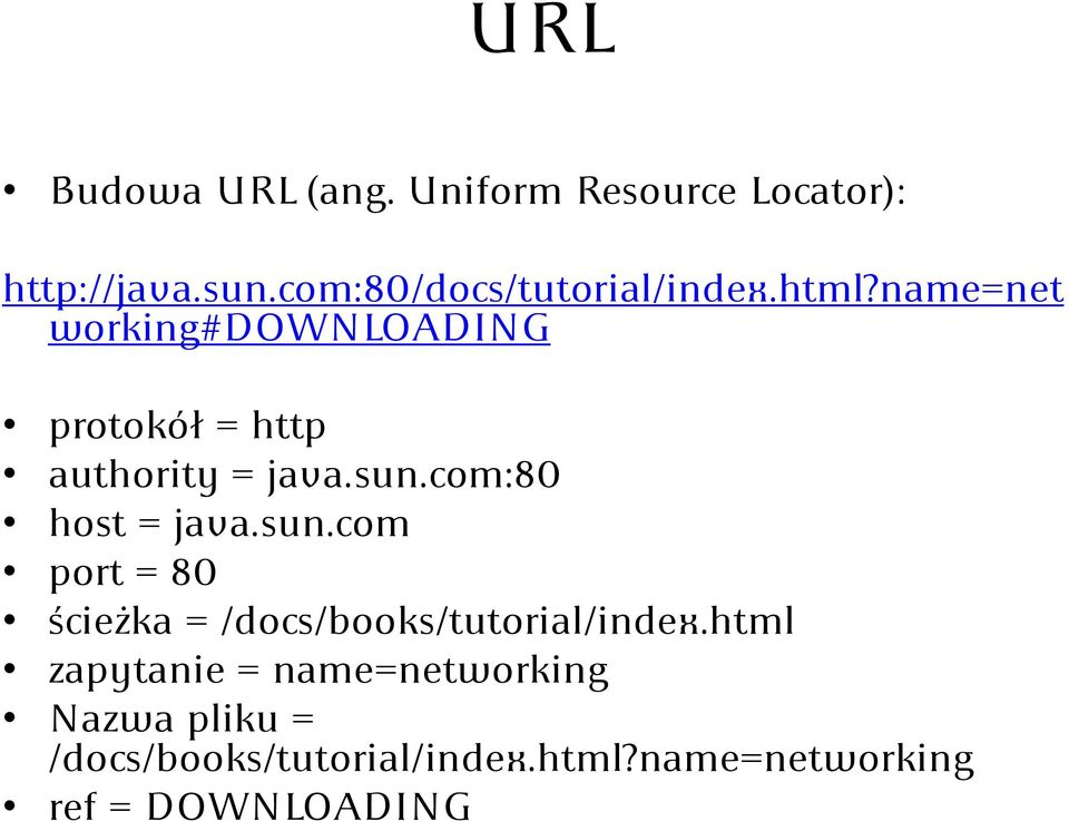 name=net working#downloading protokół = http authority = java.sun.com:80 host = java.