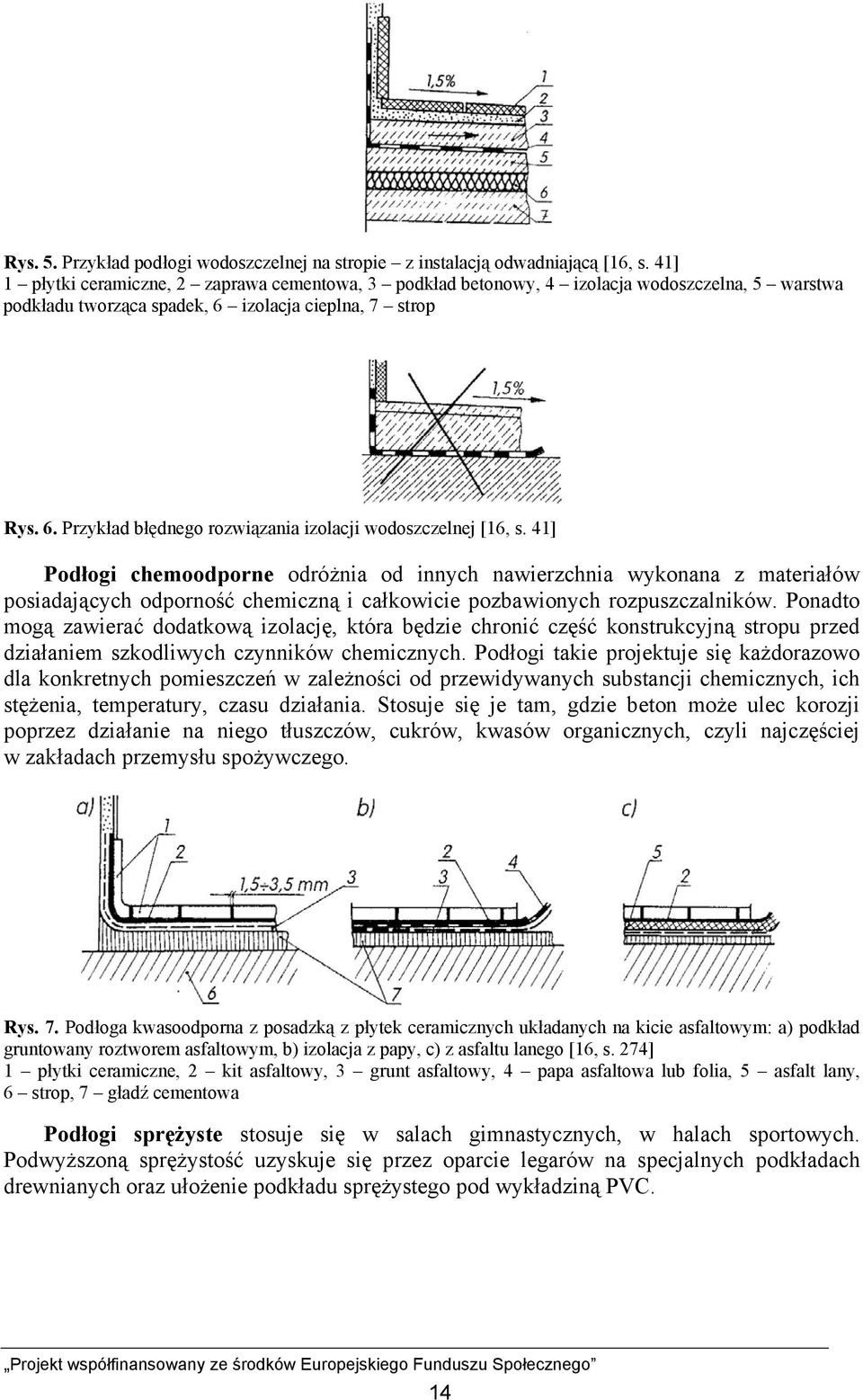 41] Podłogi chemoodporne odróżnia od innych nawierzchnia wykonana z materiałów posiadających odporność chemiczną i całkowicie pozbawionych rozpuszczalników.