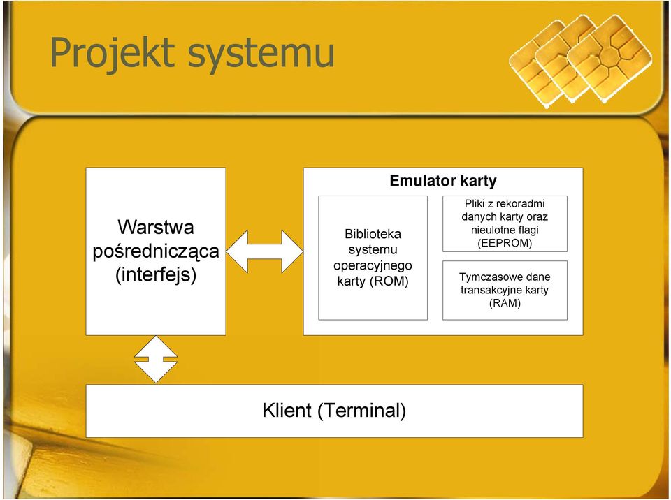 Pliki z rekoradmi danych karty oraz nieulotne flagi