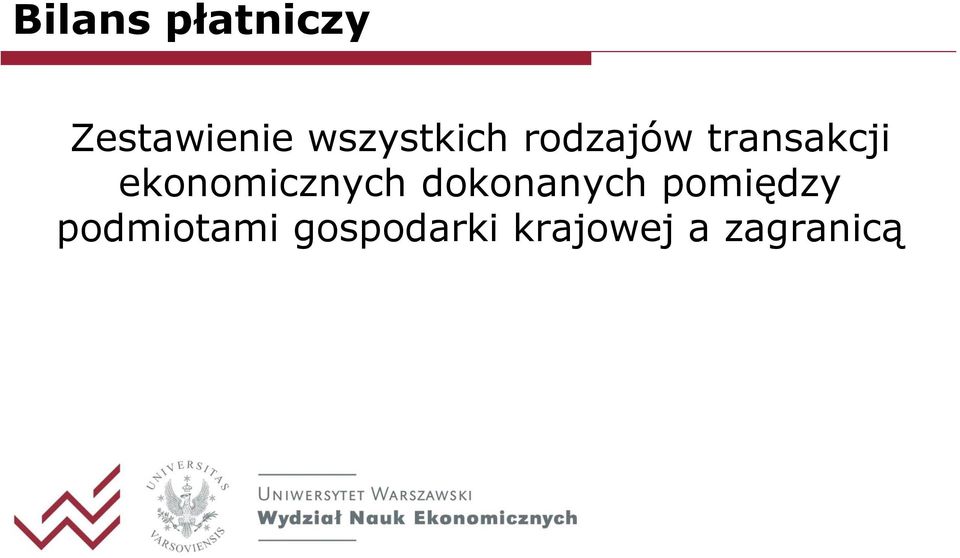 ekonomicznych dokonanych pomiędzy