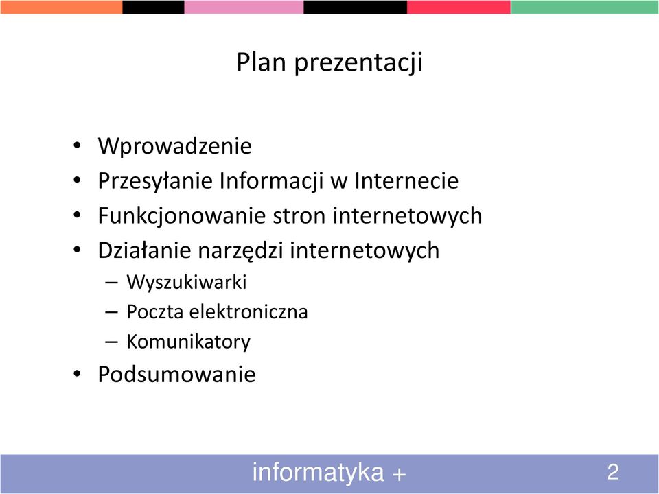 internetowych Działanie narzędzi internetowych