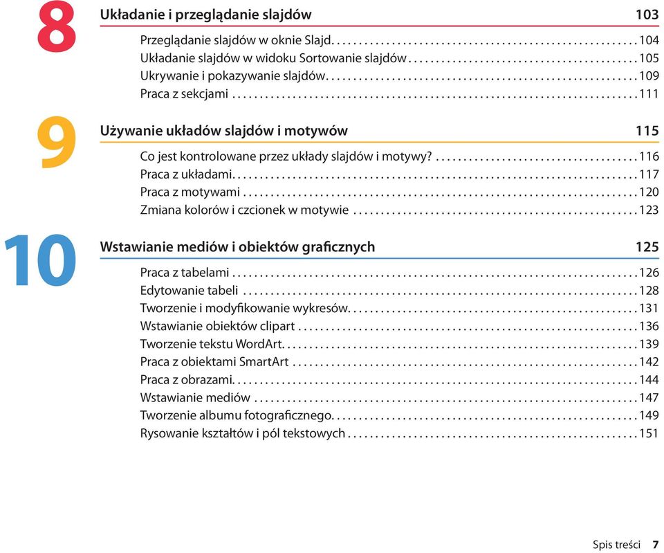 ......................................................................... Używanie układów slajdów i motywów 5 Co jest kontrolowane przez układy slajdów i motywy?..................................... 6 Praca z układami.
