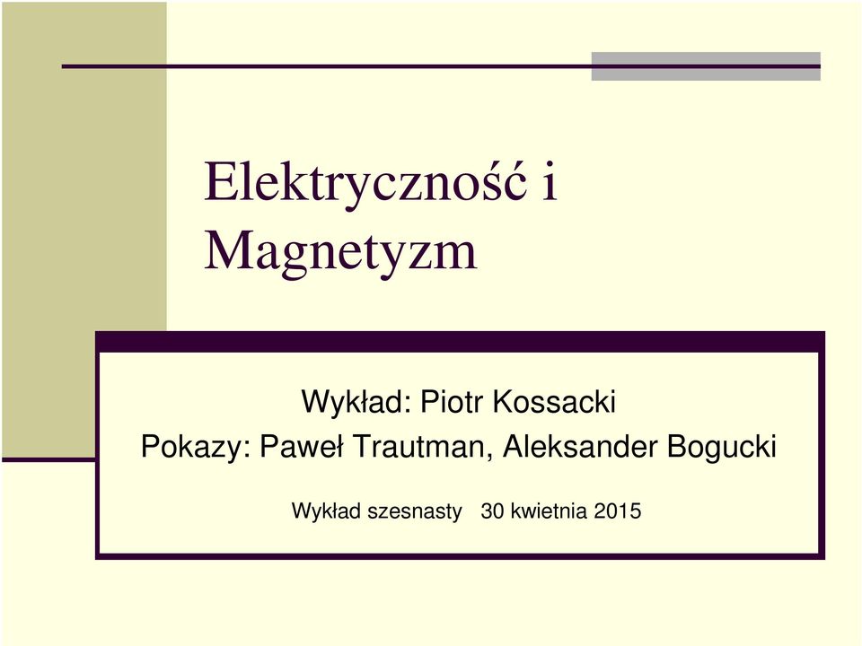 Paweł Trautman, Aleksander