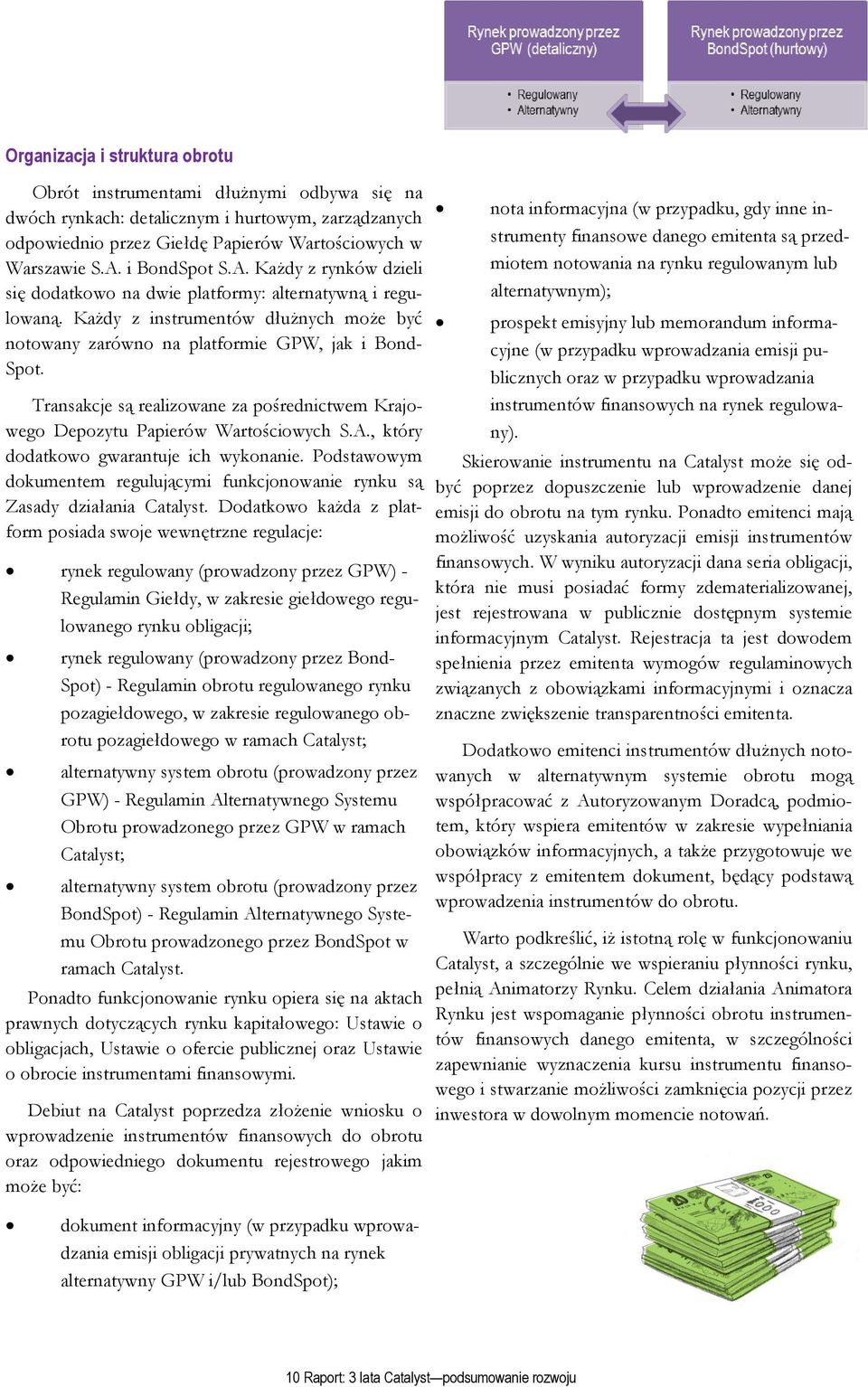 Transakcje są realizowane za pośrednictwem Krajowego Depozytu Papierów Wartościowych S.A., który dodatkowo gwarantuje ich wykonanie.