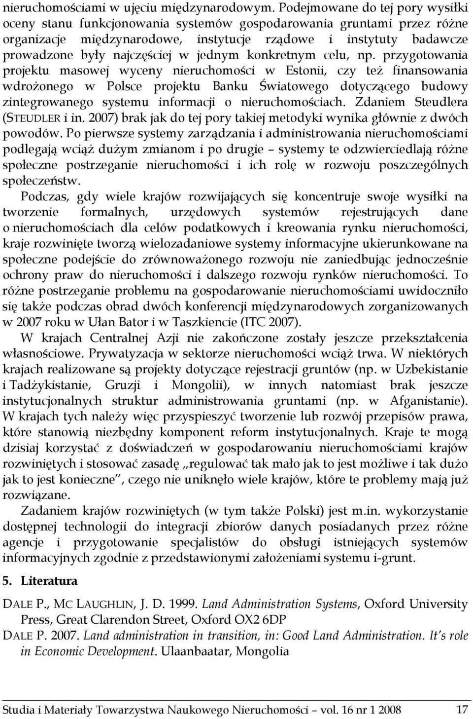 w jednym konkretnym celu, np.