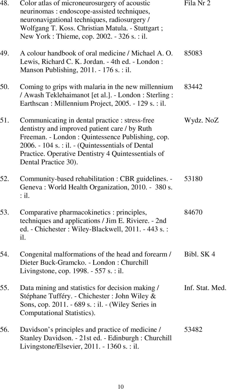 : il. 50. Coming to grips with malaria in the new millennium / Awash Teklehaimanot [et al.]. - London : Sterling : Earthscan : Millennium Project, 2005. - 129 s. : il. 51.