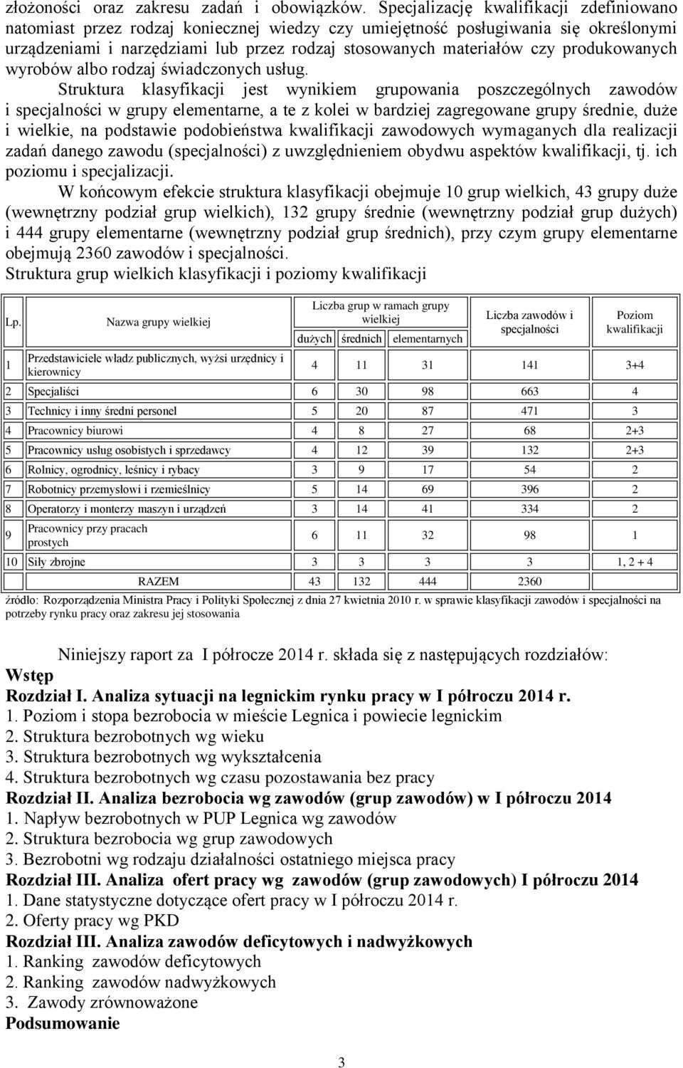 produkowanych wyrobów albo rodzaj świadczonych usług.