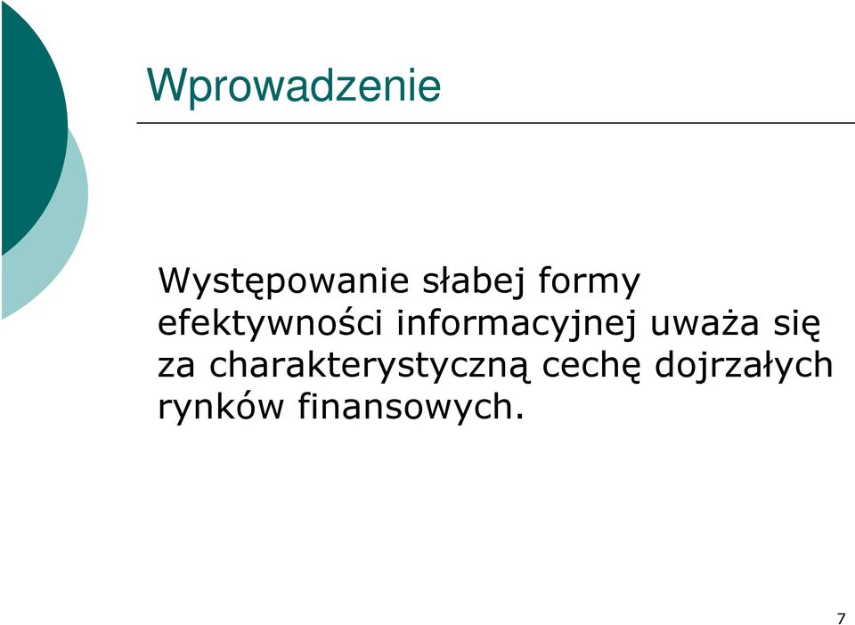 uważa się za charakterystyczną