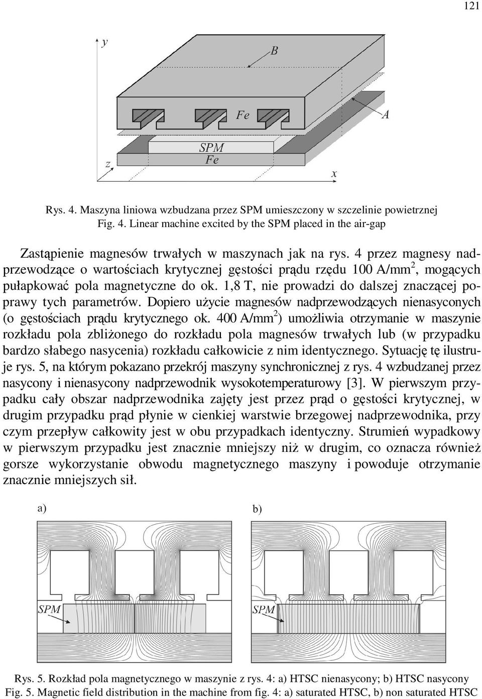Dopiero użycie magnesów nadprzewodzących nienasyconych (o gęstościach prądu krytycznego ok.