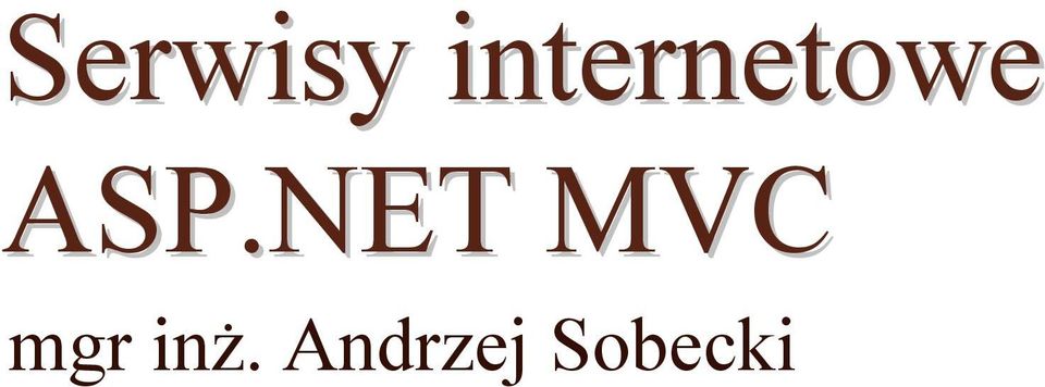 ASP.NET MVC