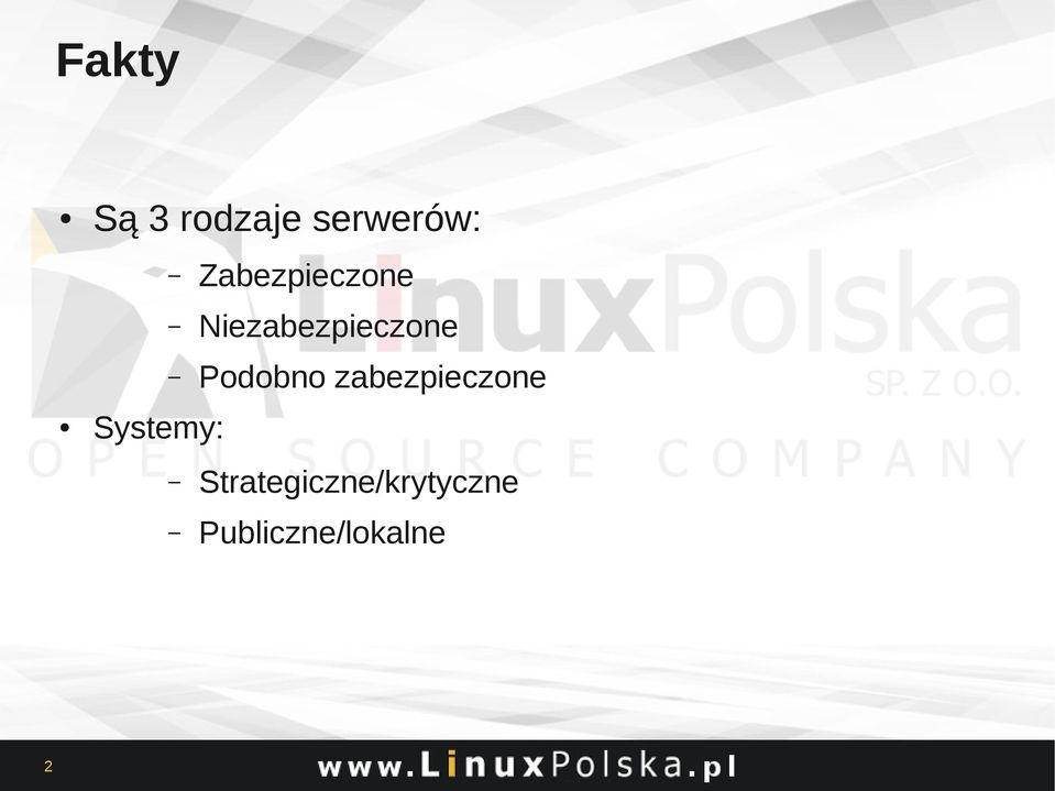 Podobno zabezpieczone Systemy: