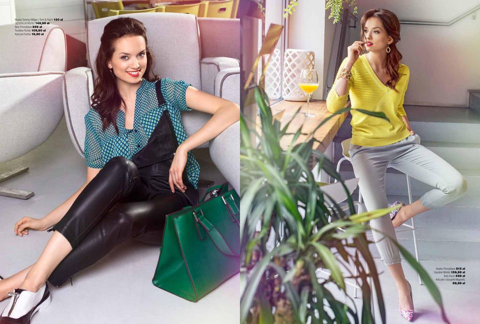 Kolczyki Parfois 19,90 zł Sweter Pennyblack 515 zł Spodnie