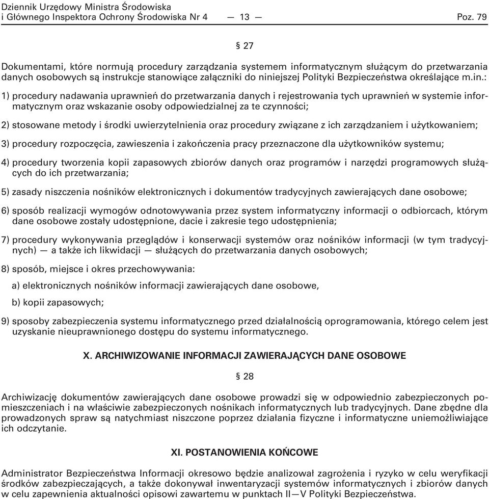 określające m.in.
