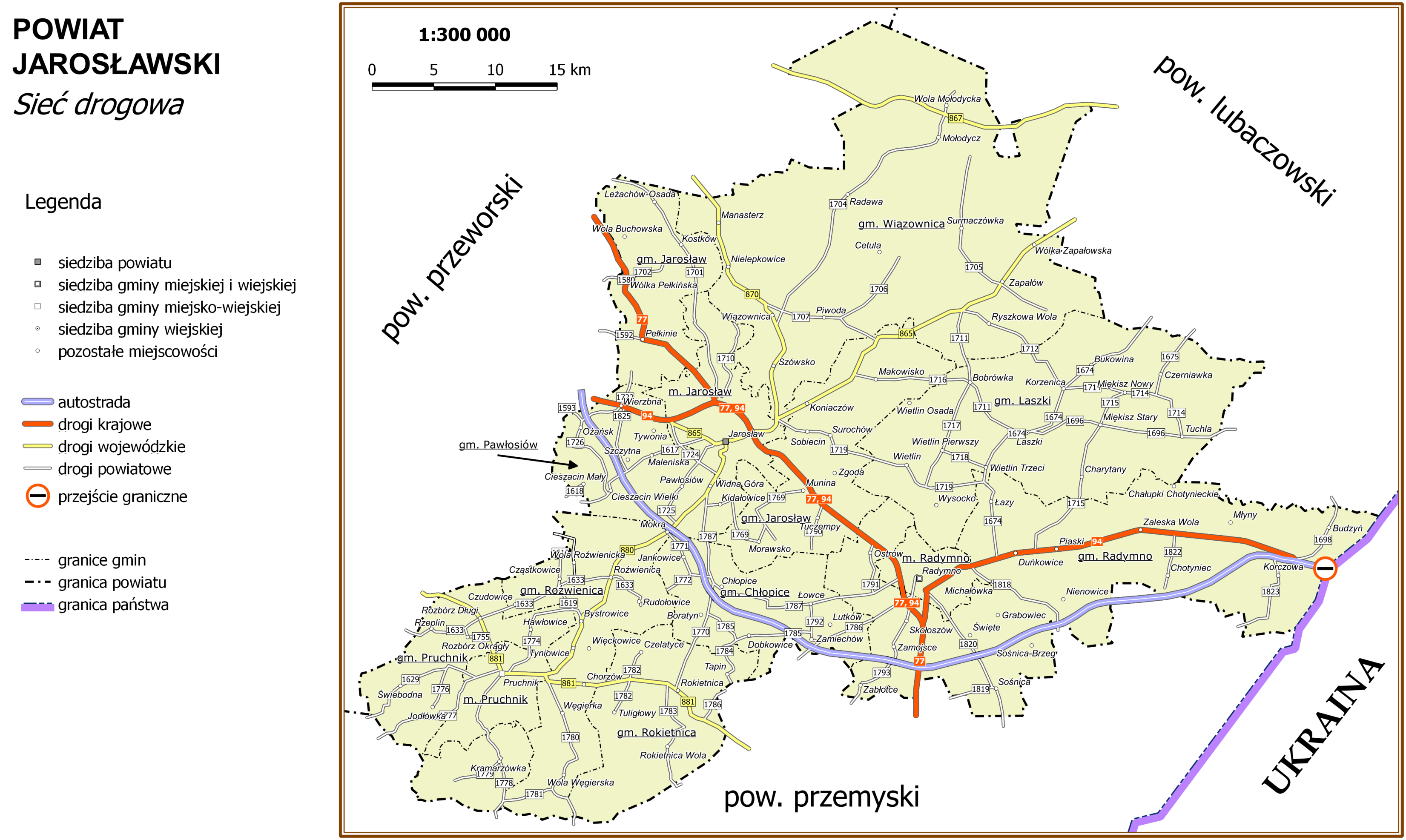 Plan zrównoważonego rozwoju publicznego transportu zbiorowego dla Powiatu Jarosławskiego Rys. 5.3.1.
