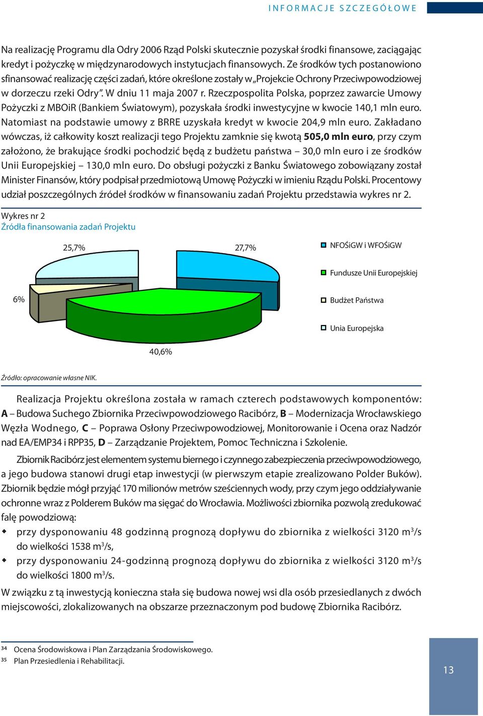 dorzeczu rzeki Odry. W dniu 11 maja 2007 r. Rzeczpospolita Polska, iwpowodziowej w dorzeczu rzeki Odry. W dniu 11 maja I N F2007 O R M A Cr.