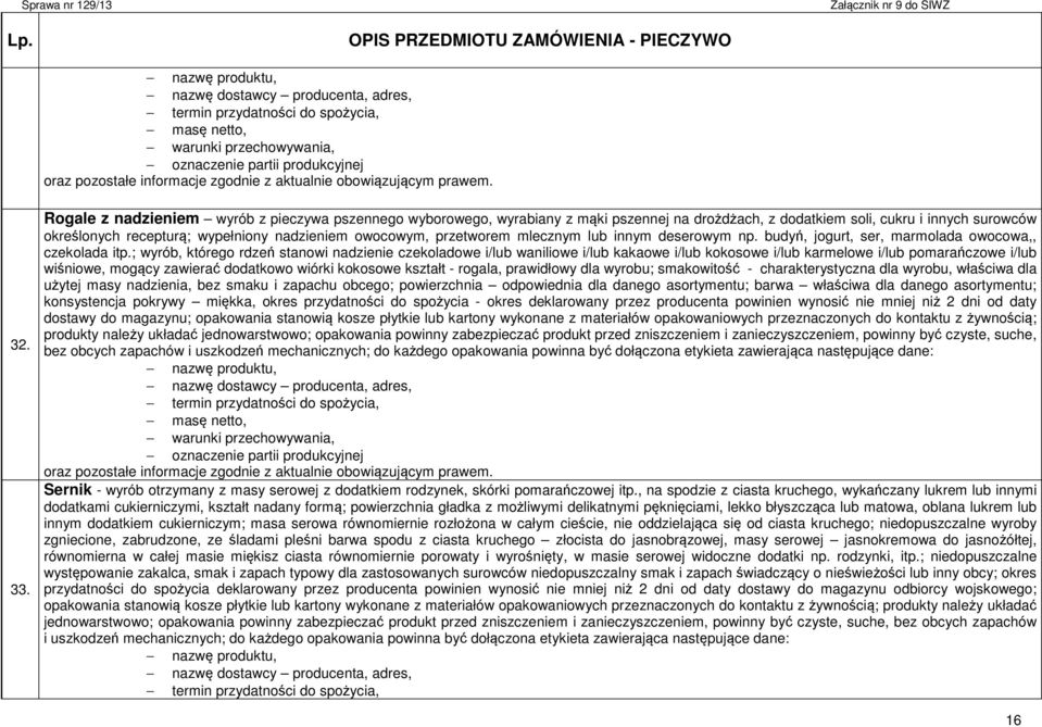 przetworem mlecznym lub innym deserowym np. budyń, jogurt, ser, marmolada owocowa,, czekolada itp.