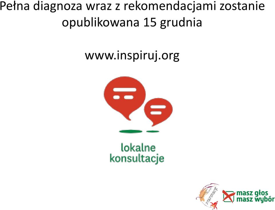 zostanie opublikowana