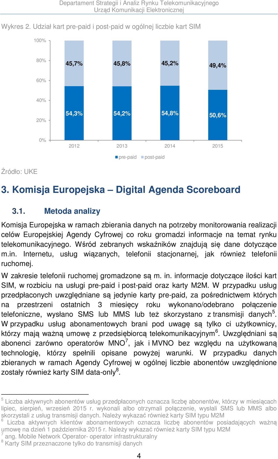 Wśród zebranych wskaźników znajdują się dane dotyczące m.in. Internetu, usług wiązanych, telefonii stacjonarnej, jak również telefonii ruchomej. W zakresie telefonii ruchomej gromadzone są m. in.