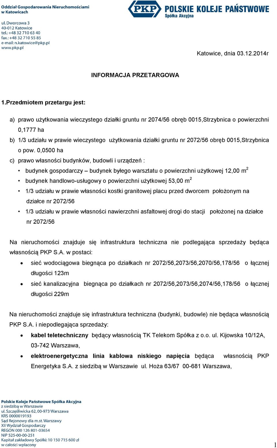 2072/56 obręb 0015,Strzybnica o pow.
