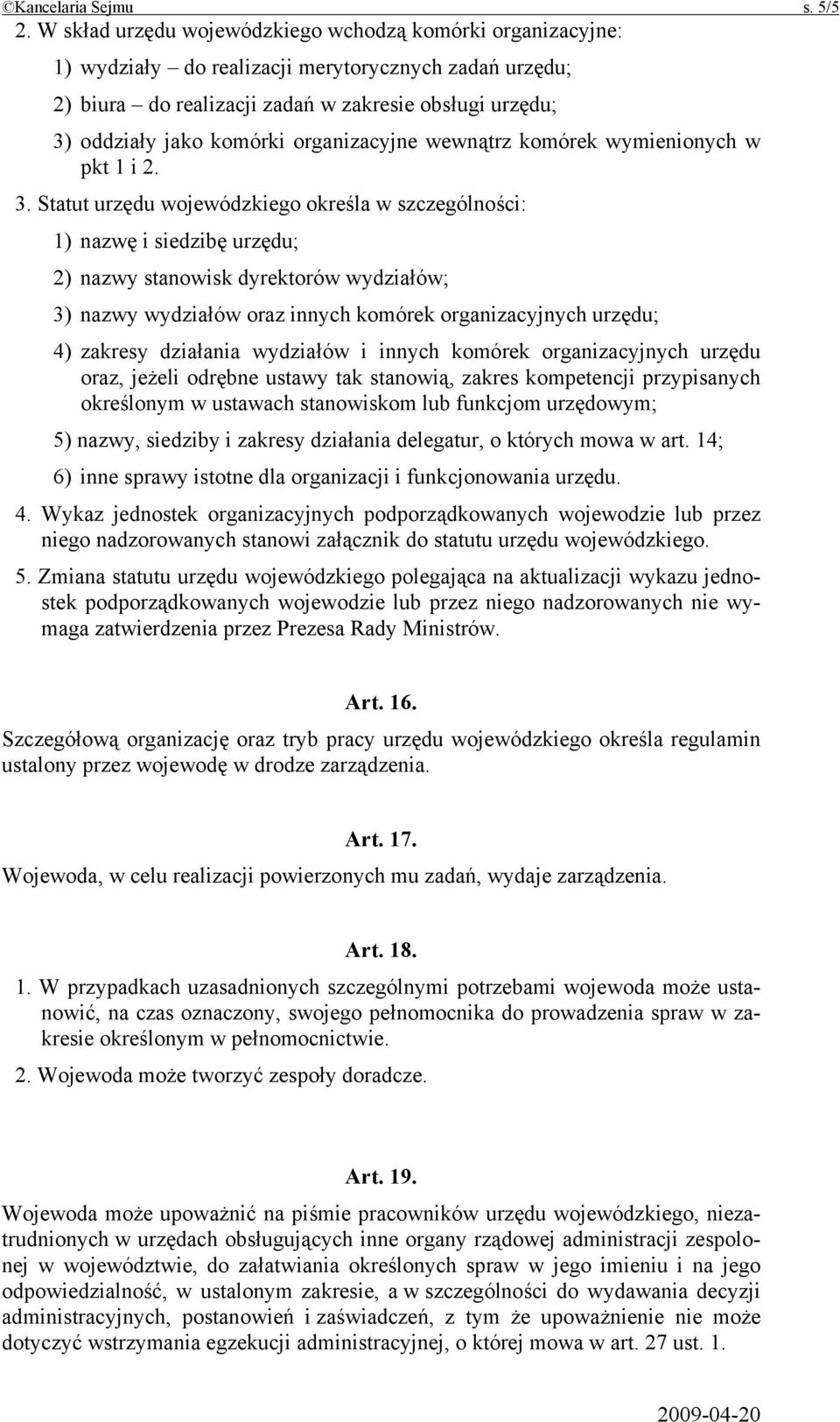 organizacyjne wewnątrz komórek wymienionych w pkt 1 i 2. 3.