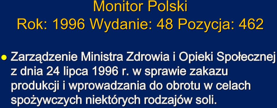 24 lipca 1996 r.