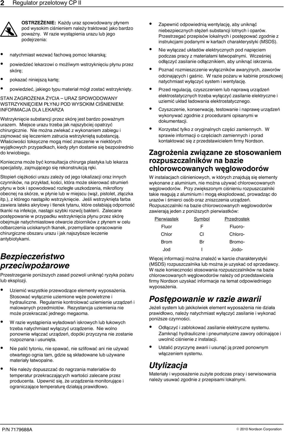 jakiego typu materiał mógł zostać wstrzyknięty.