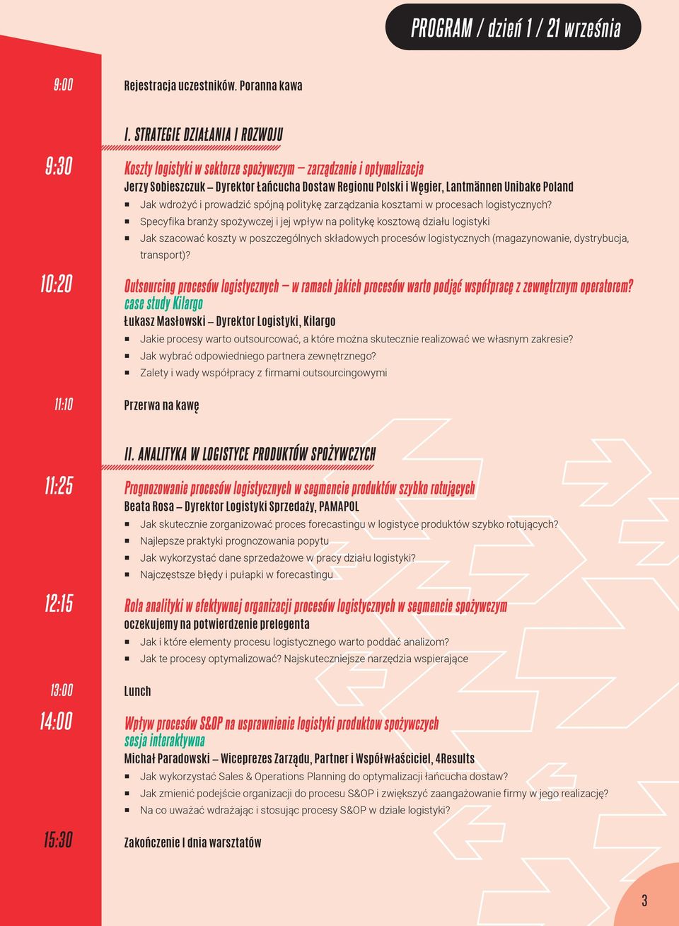 wdrożyć i prowadzić spójną politykę zarządzania kosztami w procesach logistycznych?