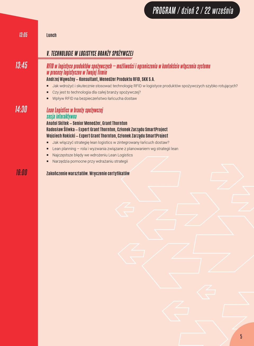 Andrzej Wąwoźny Konsultant, Menedżer Produktu RFID, SKK S.A. Jak wdrożyć i skutecznie stosować technologię RFID w logistyce produktów spożywczych szybko rotujących?
