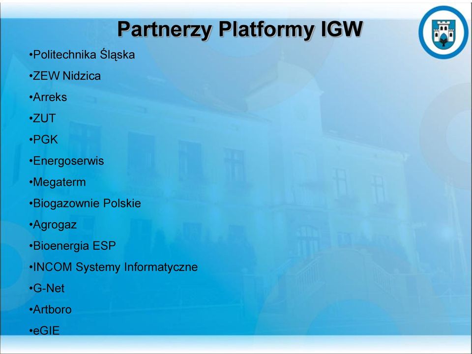 Agrogaz Bioenergia ESP INCOM Systemy