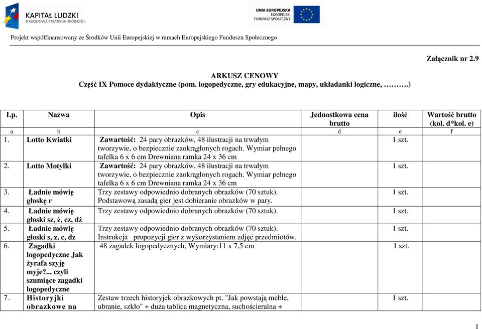 Lotto Motylki Zawartość: 24 pary obrazków, 48 ilustracji na trwałym tworzywie, o bezpiecznie zaokrąglonych rogach. Wymiar pełnego tafelka 6 x 6 cm Drewniana ramka 24 x 36 cm 3.