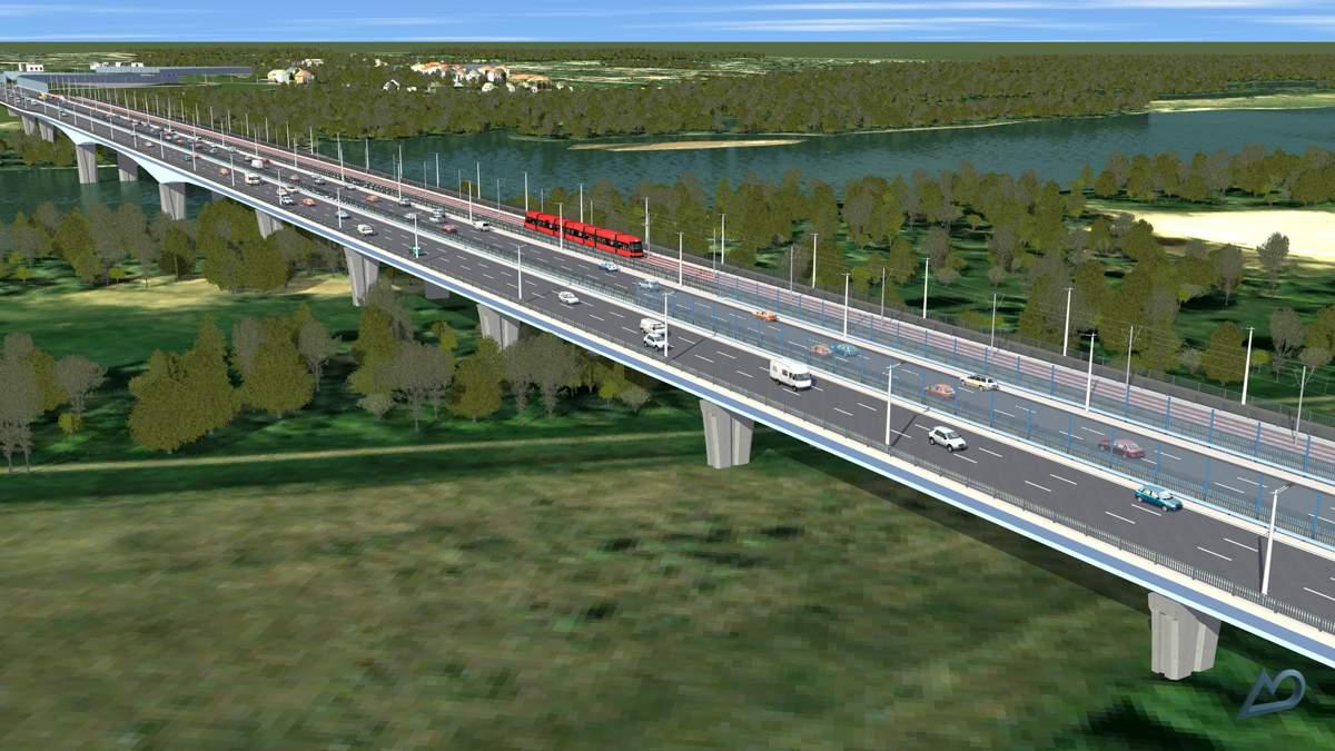 Budowa Trasy Mostu Północnego Nowa przeprawa przez Wisłę