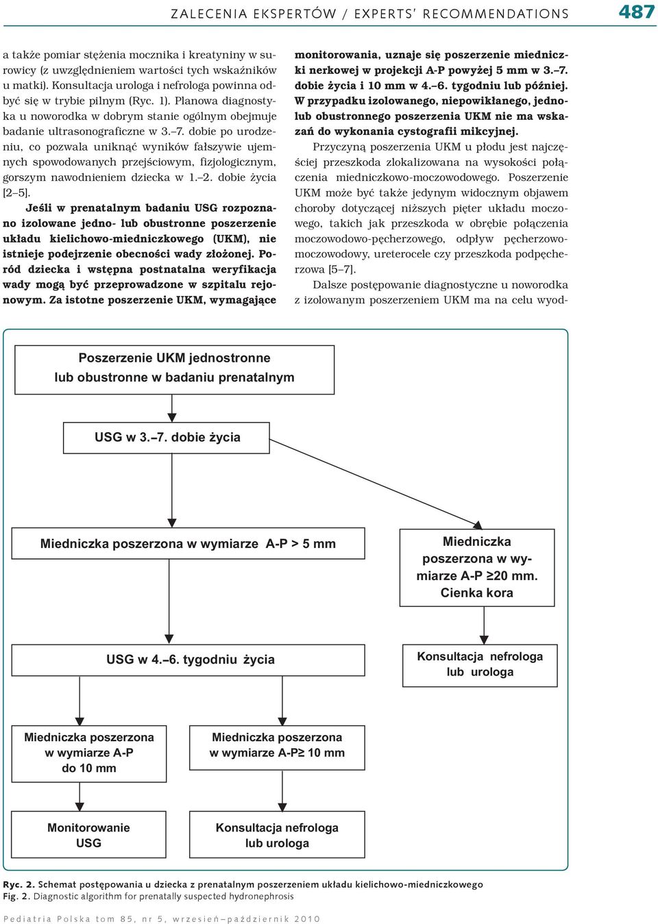 dobie po urodzeniu, co pozwala uniknąć wyników fałszywie ujemnych spowodowanych przejściowym, fizjologicznym, gorszym nawodnieniem dziecka w 1. 2. dobie życia [2 5].