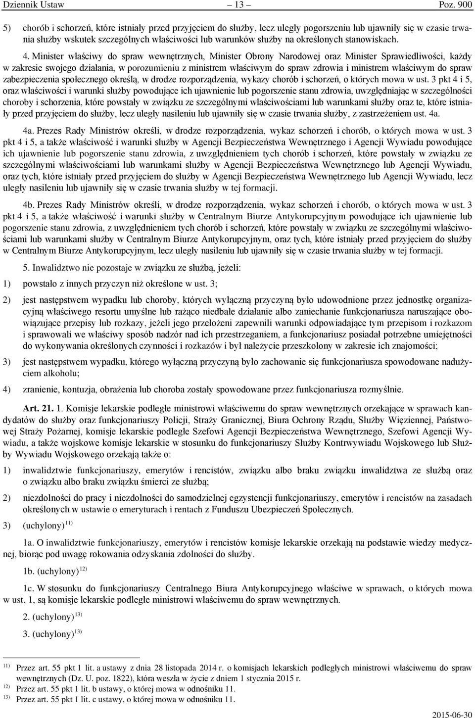 określonych stanowiskach. 4.