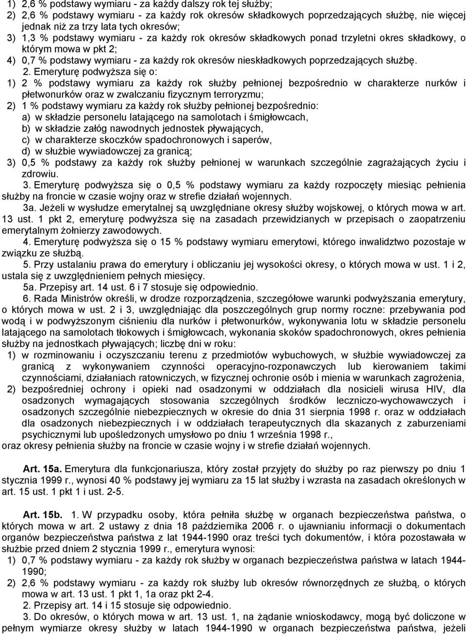 służbę. 2.