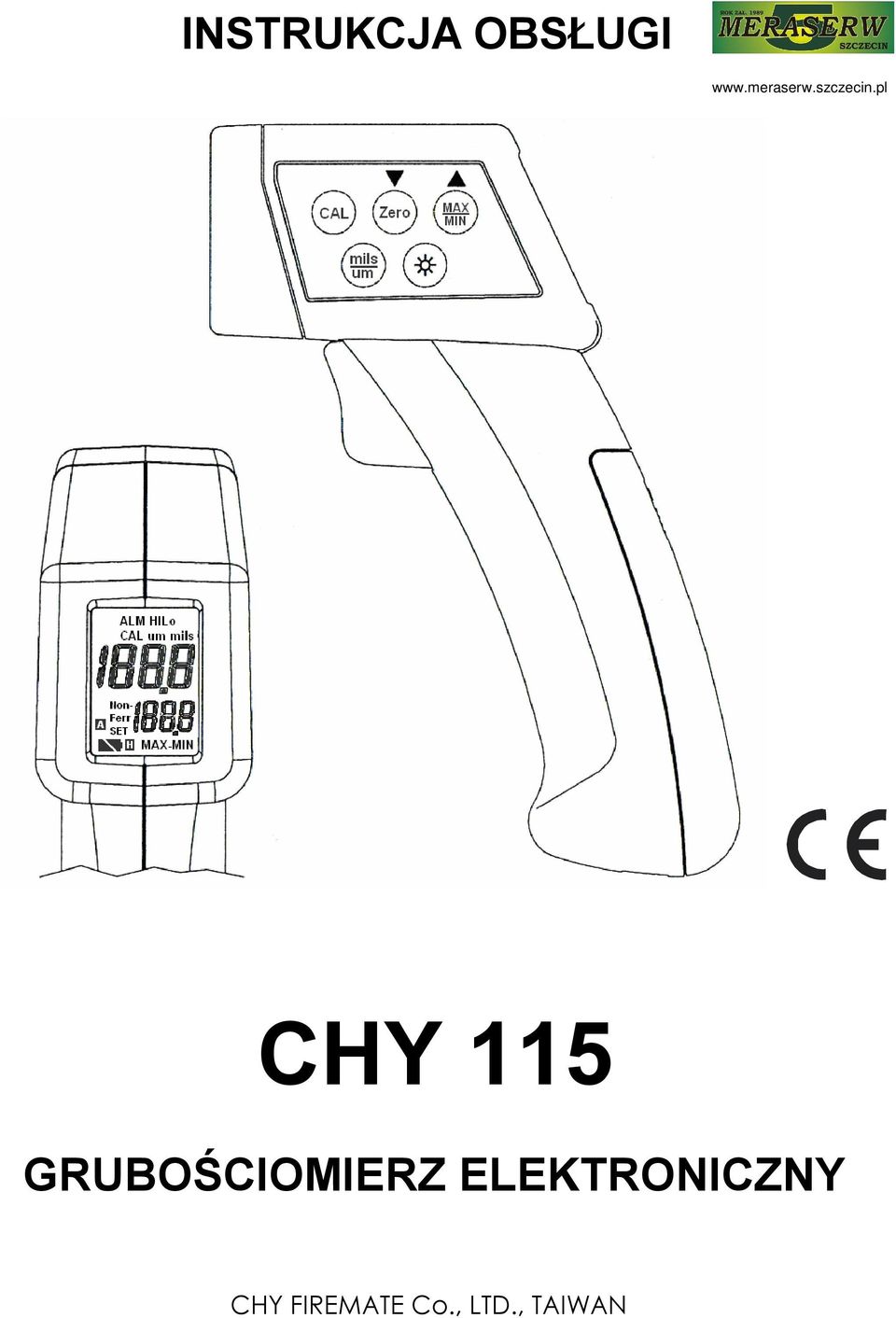 pl CHY 115 GRUBOŚCIOMIERZ