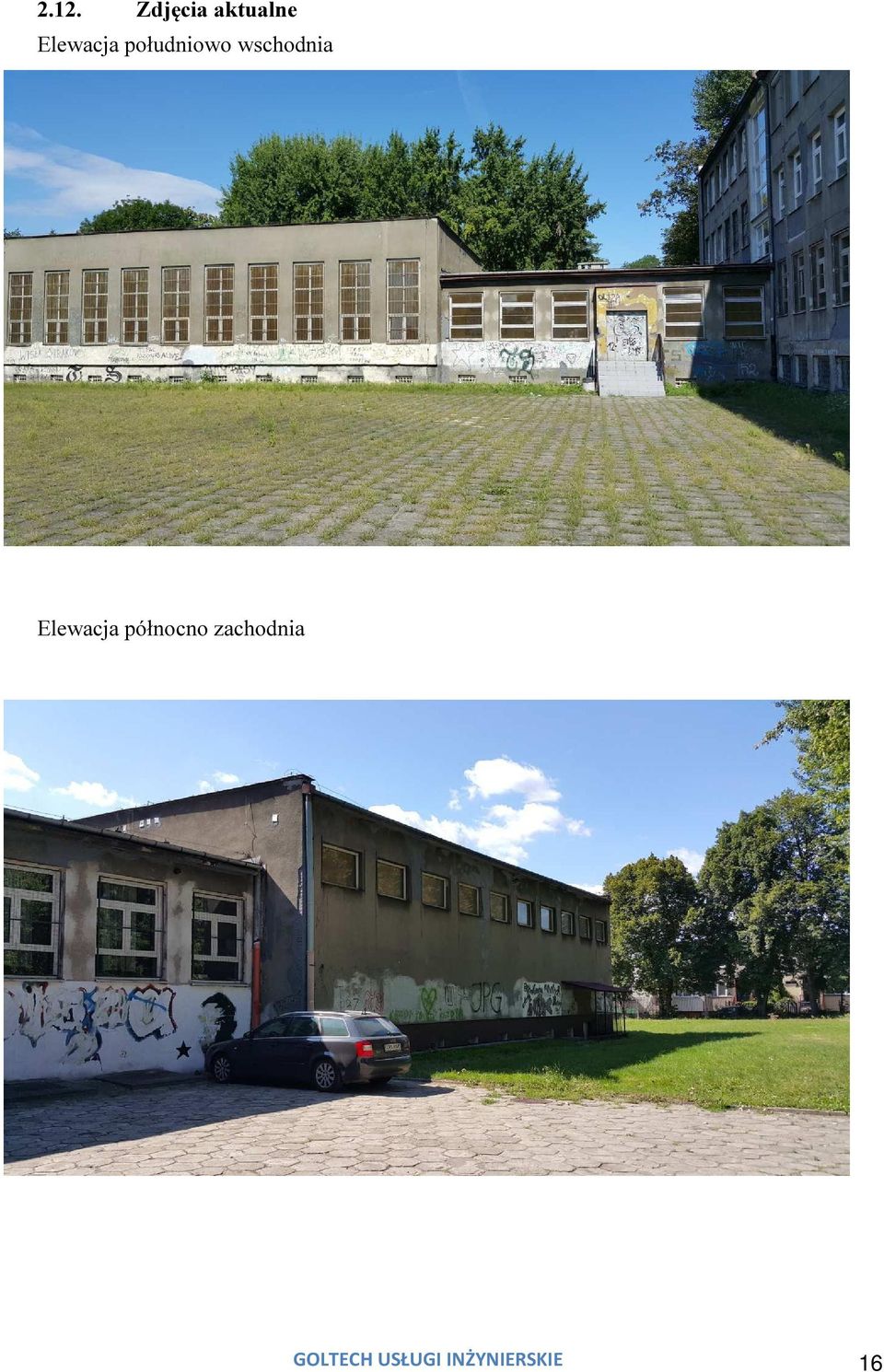 wschodnia Elewacja północno